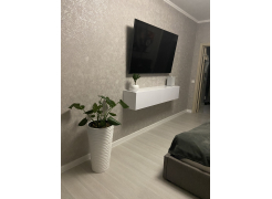 Шкаф навесной Лоук Т-3 чёрный / чёрный глянец фото покупателя 3