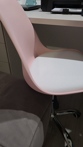 Компьютерное кресло Kolin cappuccino / chrome фото покупателя 74