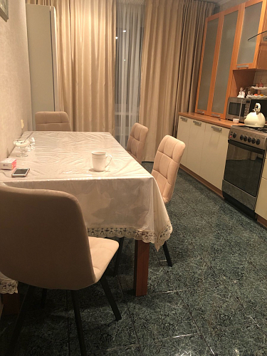 Стул на металлокаркасе Чилли К черный / зеленый фото покупателя 940