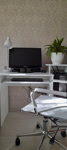 Компьютерный стол Джаз-24 правый дуб сонома фото покупателя 97