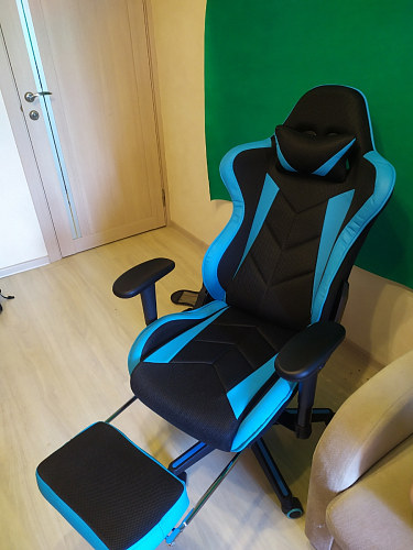 Компьютерное кресло Kano черное / красное фото покупателя 52