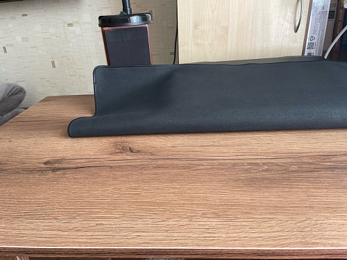 Письменный стол Битти Лофт 116х60х75 дуб вотан / черный матовый фото покупателя 86