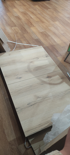 Деревянный стол Лота Лофт 120x75 дуб крафт табачный / черный матовый фото покупателя 1021