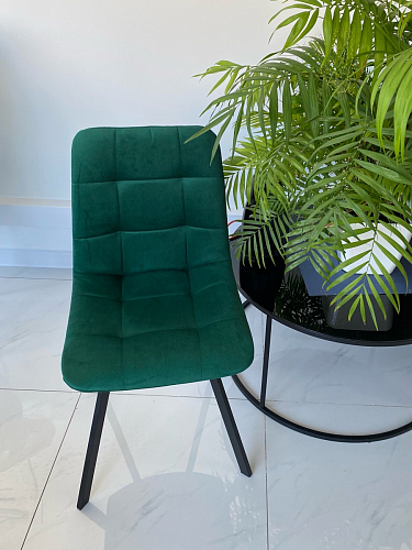 Стул на металлокаркасе Чилли бирюзовый / черный фото покупателя 717