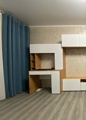 Письменный стол Комфорт 12.71 дуб золотой craft / белая аляска  - Уцененный экземпляр фото покупателя 54