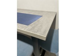 Стол Лота Лофт 140 25 мм юта / белый матовый фото покупателя 629