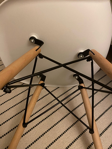 Стул Eames PC-015 белый фото покупателя 176