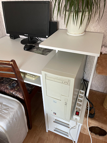 Компьютерный стол Джаз-24 правый дуб сонома фото покупателя 187