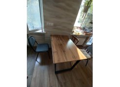 Стол Лота Лофт 140 25 мм юта / белый матовый фото покупателя 413