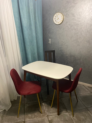 Стул на металлокаркасе Dabl wine red фото покупателя 197