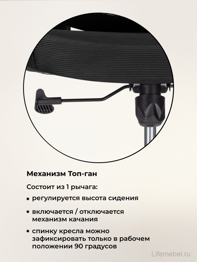 Компьютерное кресло Rino black