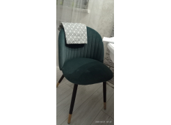 Стул на металлокаркасе Gabi blue / black фото покупателя 104