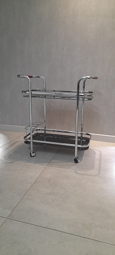 Сервировочный столик Bar7 черный фото покупателя 2