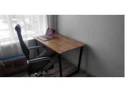 Стол Лота Лофт 140 25 мм черный матовый / бетон фото покупателя 137