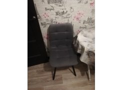 Стул на металлокаркасе Чилли розовый / черный каркас фото покупателя 364