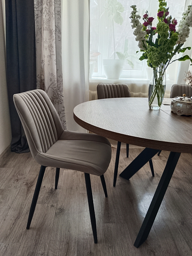 Комплект стульев Седа К 2 шт латте / черный фото покупателя 97