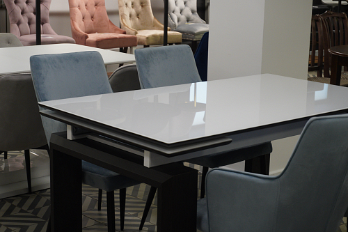 Стул на металлокаркасе Benza blue из шоурума 6