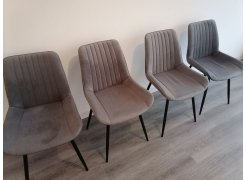 Стул на металлокаркасе Седа К крутящийся светло-серый  / белый фото покупателя 213