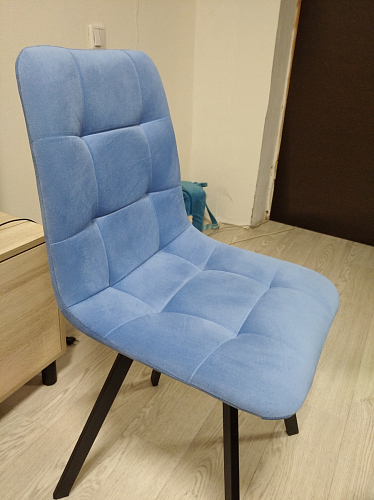 Комплект стульев Чилли 2 шт бежевый / черный фото покупателя 892