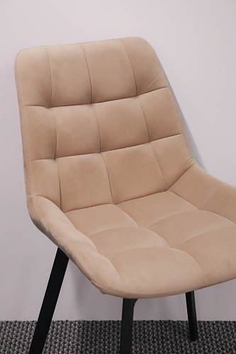 Стул на металлокаркасе Челси бирюзовый / черный из шоурума 10