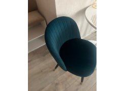 Стул на металлокаркасе Gabi 1 gray / black фото покупателя 586