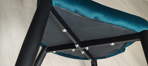 Стул на металлокаркасе Kora black / gray фото покупателя 273