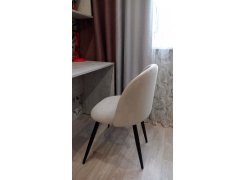 Стул на металлокаркасе Gabi 1 gray / black фото покупателя 793