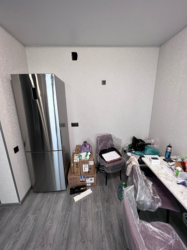 Стол Тринити Лофт 120 32 мм дуб галифакс табако / черный матовый фото покупателя 304