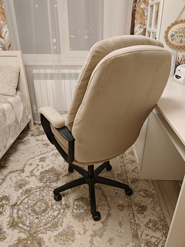 Компьютерное кресло Comfort Lux/Комфорт Люкс черный фото покупателя 72