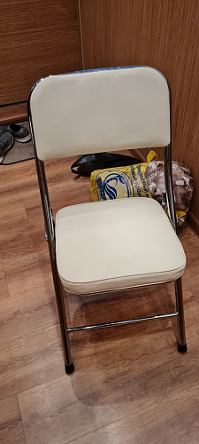 Стул Chair раскладной бежевый фото покупателя 8
