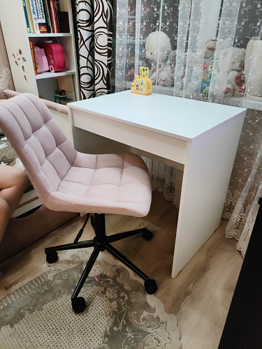 Компьютерное кресло Честер голубой (velutto 47 ) / черный фото покупателя 23