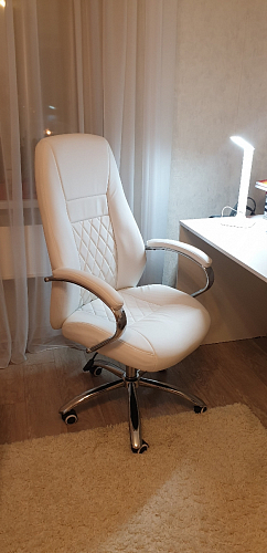 Компьютерное кресло Aragon белое фото покупателя 8