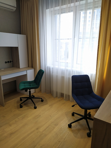 Компьютерное кресло Честер экокожа бежевая / белый фото покупателя 38