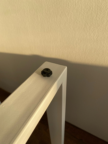 Деревянный стол Барон О 200 х 90 белая пленка шагрень / белый фото покупателя 19