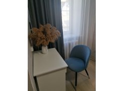 Стул на металлокаркасе Gabi 1 light purple / black фото покупателя 815