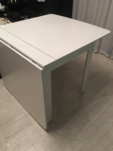 Стол обеденный раздвижной СтК4 дуб молочный фото покупателя 20