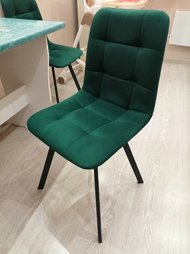 Комплект стульев Чилли 2 шт бежевый / черный фото покупателя 1063