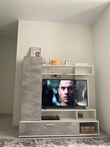 Готовая гостиная Jimenez дуб венге / белый глянец фото покупателя 78