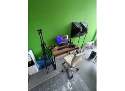 Письменный стол Леон Лофт дуб делано темный / черный матовый фото покупателя 30