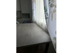 Стол Лота Лофт 140 25 мм юта / белый матовый фото покупателя 125