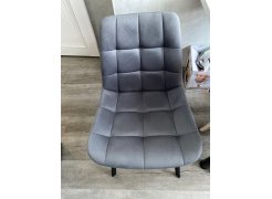 Стул на металлокаркасе Челси светло-серый / белый каркас фото покупателя 88