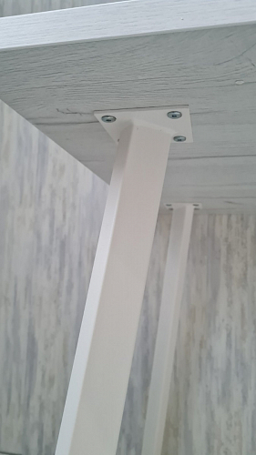 Стол Тринити Лофт 120 32 мм дуб галифакс табако / черный матовый фото покупателя 439