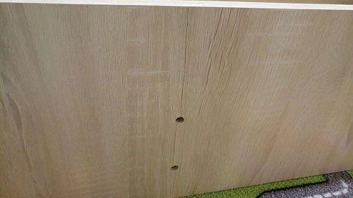 Компьютерный стол Грета-1 ясень шимо / дуб сонома фото покупателя 26