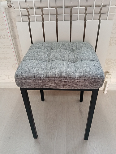 Табурет Байя кожзам d1 / черный матовый фото покупателя 5