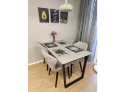 Стол Лота Лофт 120 25 мм сабия / черный матовый фото покупателя 932