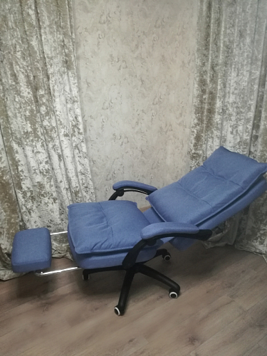 Компьютерное кресло Rapid голубое фото покупателя 150