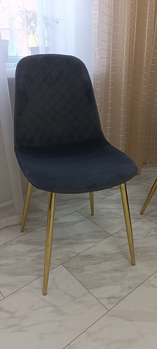 Стул на металлокаркасе Dabl wine red фото покупателя 152