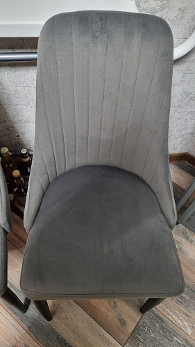 Стул на металлокаркасе Kora black / gray фото покупателя 327