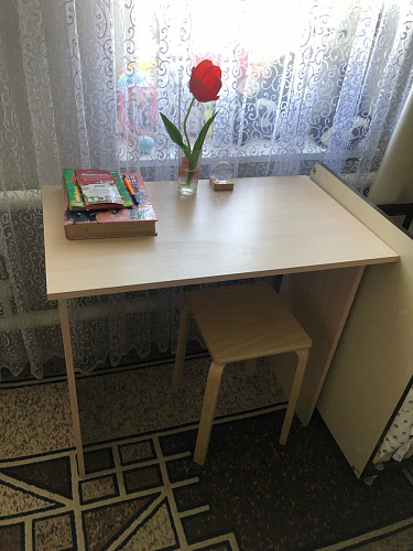 Стол письменный Kiwi белый  - Уцененный экземпляр фото покупателя 84