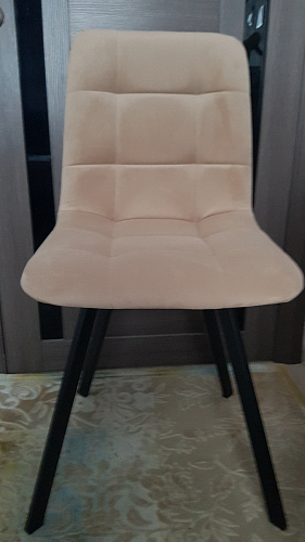 Стул на металлокаркасе Чилли К кирпичный / черный фото покупателя 621